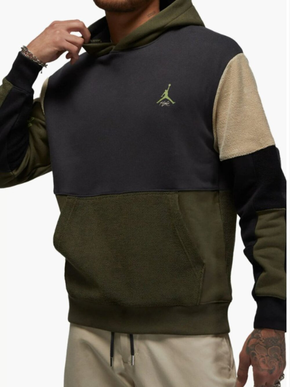 Nike Air Jordan Flight Heritage Heavyweight Fleece Hoodie Men's XXL NWT's